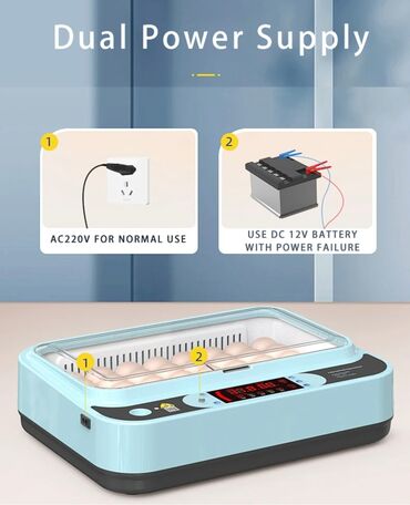 Oprema za kućne ljubimce: INKUBATOR Automatski nove generacije za 36 jaja 12v/220v — 14
