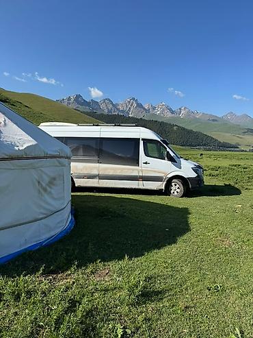 спретер: Сдаю бус Mercedes-Benz Sprinter, 19 мест, Почасово — 2