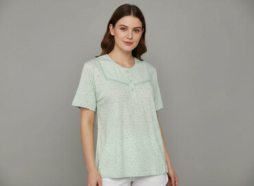 sukienki koszulowa plus size: Koszula nocna, rozmiar M