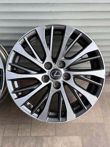 2 gr: Литые Диски R 18 Lexus, Комплект, отверстий - 5, Б/у — 9