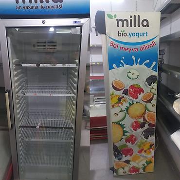 Vitrin Soyuducu 400 azn satilir‼️yenidir unvan yeni gunewli l1415b
