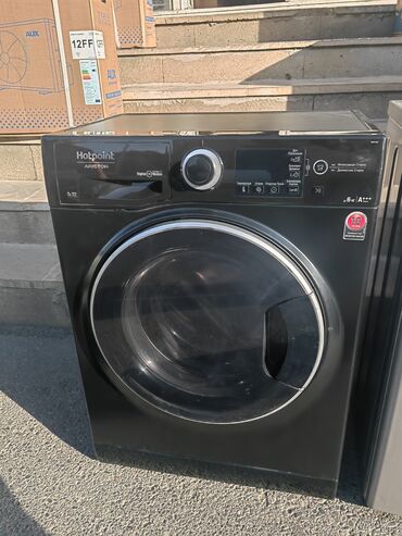 ariston paltaryuyan: Paltaryuyan maşın Hotpoint Ariston, 6 kq, İşlənmiş, Avtomat, Qurutma var, Kredit yoxdur, Ödənişli çatdırılma