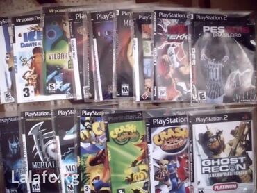 PS2 & PS1 (Sony PlayStation 2 & 1): Продаю игры на Play Station 1 и на Play Station 2,а также можно