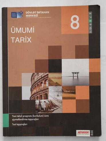 ümumi tarix 7 ci sinif test: Ümumi tarix 8-ci sinif DİM test tapşırıqları