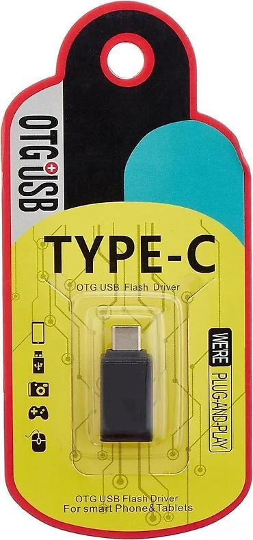 Druga oprema za računare i laptopove: Adapter OTG Type-C muški na USB ženski 3.0 utičnica NOVO. Opis — 6