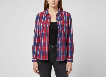 koszula w kratę damska h m: H&M Divided, Koszula damska, rozmiar L