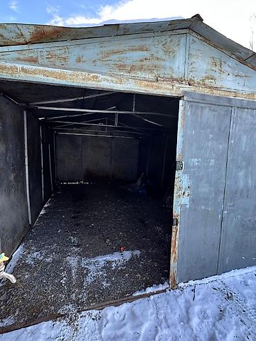 Продаю гараж: Срочно продаю!!!Металлический гараж с двускатной крышей, подходящий — 9