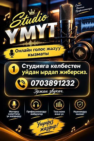 вокальный микрофон: Онлайн-услуга записи вокала и голоса Studio YMYT. Формат работы — 2