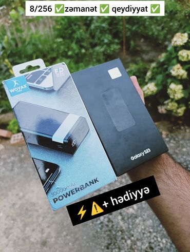 samsunq a 50: Samsung Galaxy S23, 256 GB, rəng - Qara, Sensor, Zəmanət, Barmaq izi