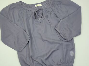 fioletowa bluzki z długim rękawem: Bluzka Damska, S, stan - Idealny