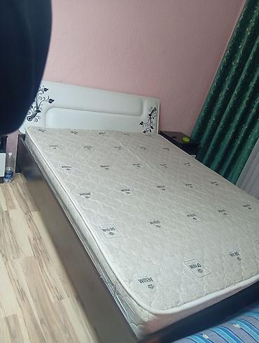 с мебелью: Двуспальная кровать, Б/у, С матрасом, длина - 2 см — 2