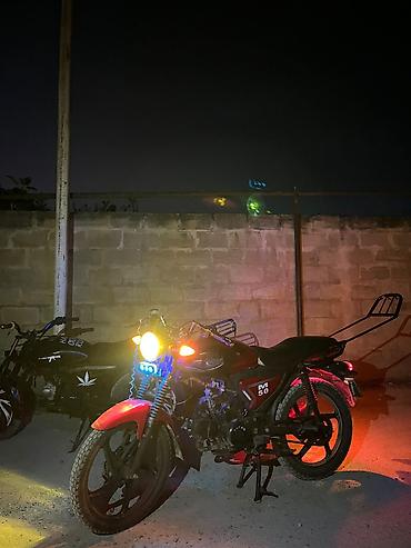 qazel yuk masini: Moto: M50 (Sufang) benzinli motosiklet Xüsusiyyətlər: - Korpus rəngi — 1