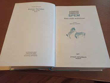 Knjige i stripovi: BREM Kako žive životinje Dobro očuvana knjiga iz 1967g. Izdavač — 5