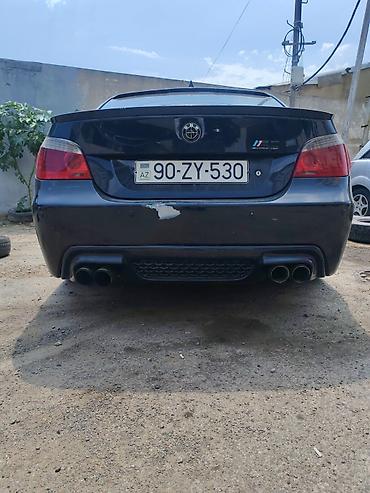 bmw e60 m: Arxa, BMW E60, 2006 il, Almaniya — 2