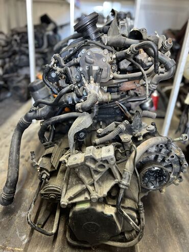 Двигатели, моторы и ГБЦ: Дизельный мотор Volkswagen 1999 г., 1.9 л, Б/у, Оригинал, Германия — 4