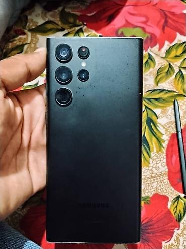 шариковый ручка: Samsung S22 Ultra, память 12/512 ГБ. Сенсорный экран поврежден: на — 4