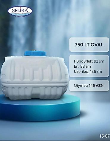 Baklar və çənlər: Bak, Plastik, 1000 l l — 3
