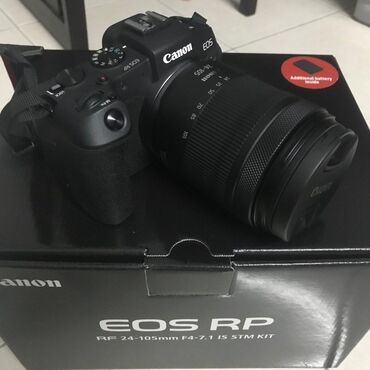 canon mark 3 qiymeti: Canon EOS RP, 24-105 Linza ilə birgə satılır, yepyenidir. Yaddaş kart