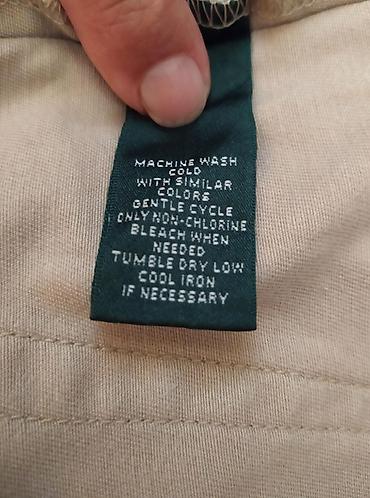 Pantalone: Ralph Lauren pamučne tri četvrt ženske pantalone Prelepe superiorne — 11