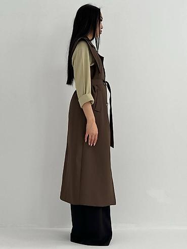 плащ озк: New collection😍 качество lux💫 трену безрукавка❤️ артикул: #1152-2 — 2