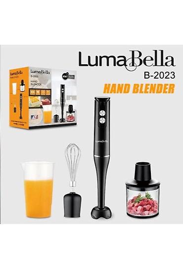 əl blender: №: 1701 Məhsulun adı: Blender Luma Bella B-2023 Black Brend: Luma — 1