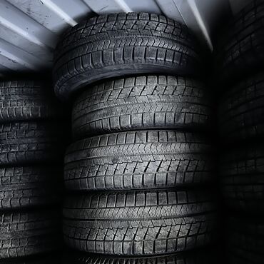 Шины: Шины 205 / 65 / R 16, Зима, Б/у, Комплект, Легковые, Япония, Bridgestone