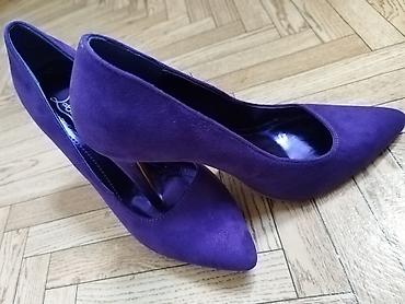louboutin: Tuflilər, Ölçü: 37, rəng - Bənövşəyi, Yeni — 1