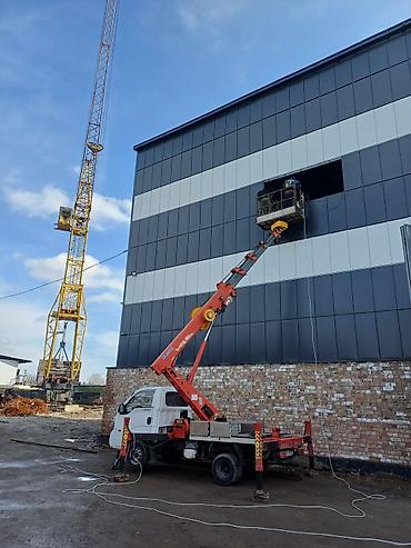 Услуги автовышки: Аренда автовышки 19-25метр(автогидроподъёмника) на базе — 1