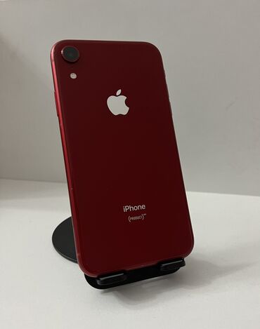 iphone obmen: IPhone Xr, Б/у, 64 ГБ, Красный, Защитное стекло, 81 %