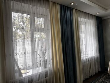 декоры для дома: Комплект штор, С тюлем в комплекте, Готовое изделие, Для зала