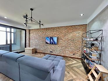 Продажа квартир: 2 комнаты, 90 м², Элитка, 8 этаж, Дизайнерский ремонт — 12