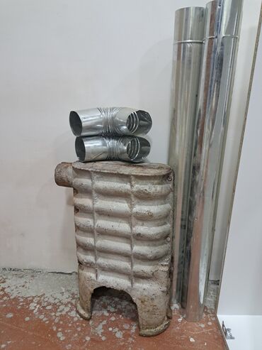 Audi: Məhsul: Metal soba korpusu və baca boruları dəsti Təsvir: - Döküm