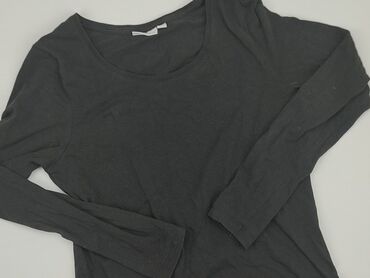 czarne bluzki długi rękaw: Blouse, M (EU 38), condition - Good