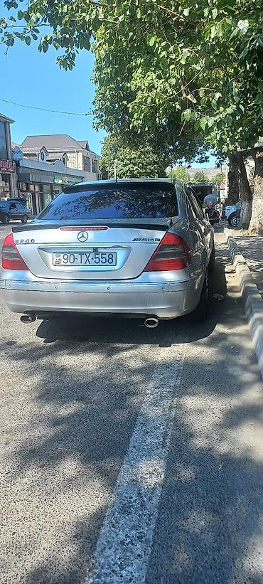 w211 amg: Mercedes-Benz E 240: 2.6 l | 2002 il Sedan — 6