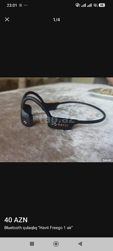 Qulaqcıqlar: Havit Freego 1 Air Bluetooth qulaqcıq - Açıq qulaq (bone conduction) — 3