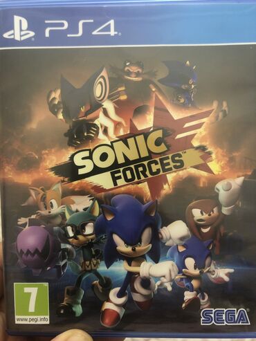 psp rom: Sonic Forces Игра на Sony Play Station 4 Диск практически новый