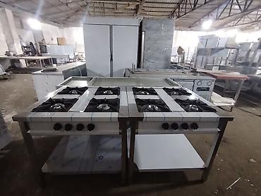 pizza peci: Peşəkar mətbəx üçün paslanmayan poladdan hazırlanmış qaz və elektrik — 1
