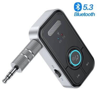 Digər avtoelektronika: Bluetooth 5.3 Qəbuledici və Ötürücü – Mikrofonlu 2-in-1 Adapter (TV