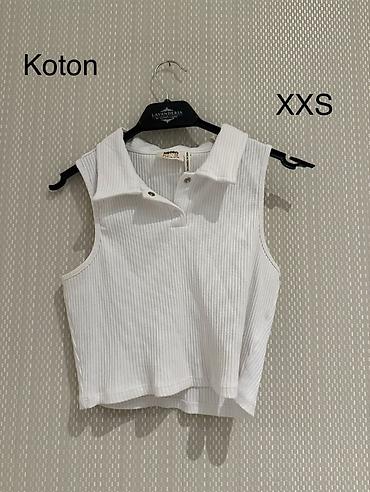 Kişi geyimləri: Polo köynək, 2XS, rəng - Ağ — 1