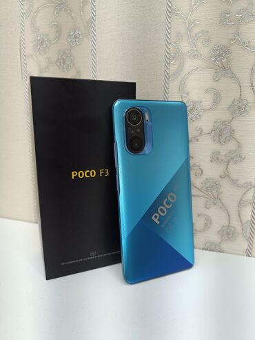 Poco: Poco F3, 128 GB, rəng - Göy, Face ID