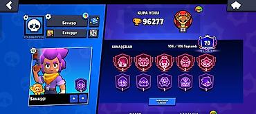 Sikkələr: Brawl Stars hesabı satılır – yüksək səviyyəli, tam dolu oyun profili — 2