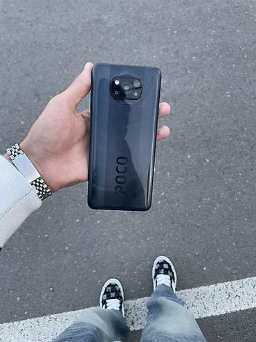 iphone 14 dubai version: Poco X3 Pro, 128 GB, rəng - Qara, Barmaq izi — 1
