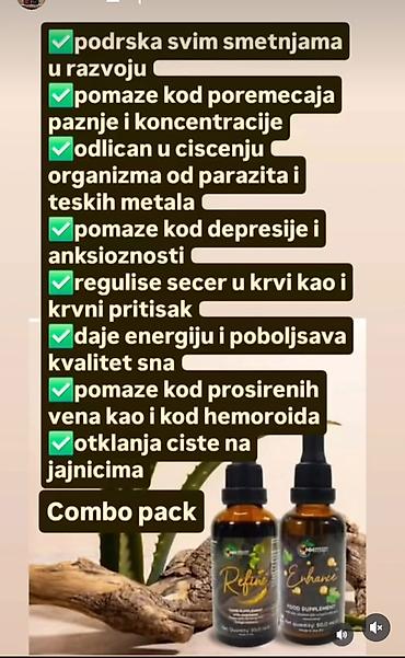 Lepota i nega: **Enhance + Refine – tečni dodaci ishrani u kapima** Kombinacija dva — 7