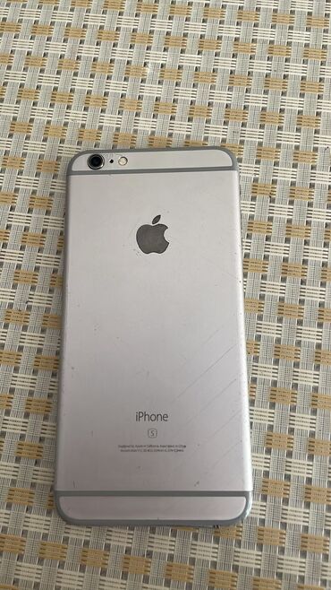 Apple iPhone: IPhone 6s Plus, 32 GB, Gümüşü, Barmaq izi