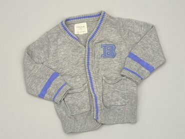 sweterki niemowlęce dla chłopca 62: Kardigan, Cool Club, 3-6 m, stan - Bardzo dobry