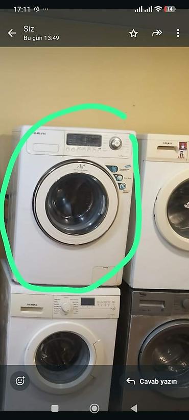 agilli lovhə: Samsung önyükləməli paltaryuyan maşın - Ön paneldə elektron displey — 1