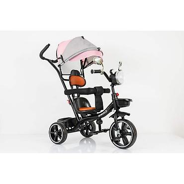 Dečiji bicikli: Tricikl WB-686 Dečija tricikla sa tendom i pedalama pruža savršenu — 5