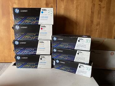 Комплектующие для принтеров: Лазерные картриджи для принтеров HP Оригинальные Б/у картриджи Так — 8