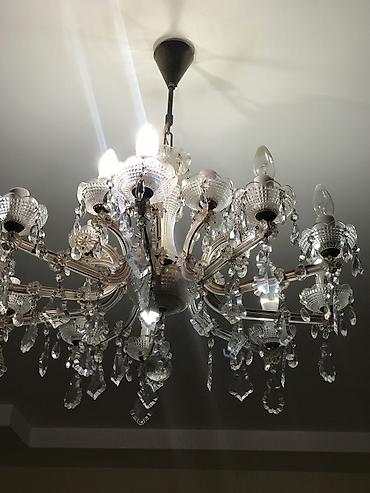 Çilçıraqlar: Çılçıraq, 10 və daha çox lampa, Xrustal — 4