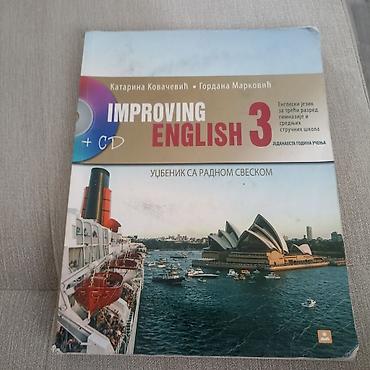 Naslov: Improving English 3 – Уџбеник са радном свеском (+ CD) Опис